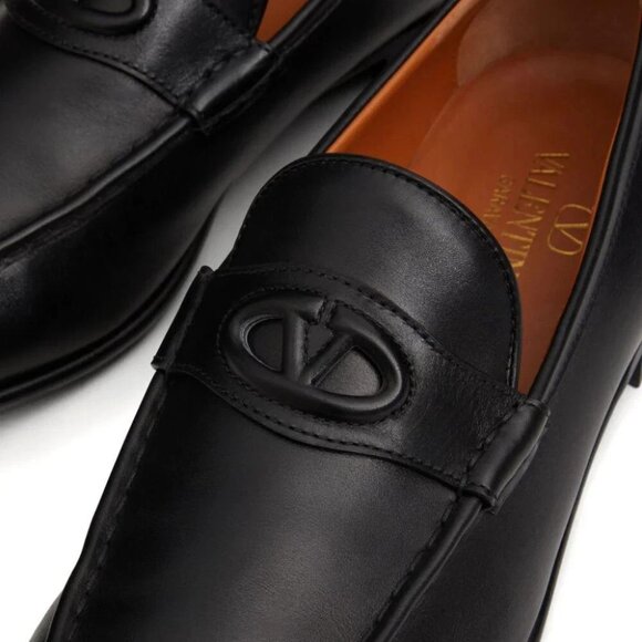 $980 MSRP- Authentic Valentino Garavani 5Y2S0I03VNM Vlogo Loafers- US 12/EU 45 main image 8